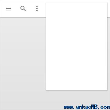 菜單欄是一張全新的小紙片，貼在現(xiàn)有的紙片層次之上。